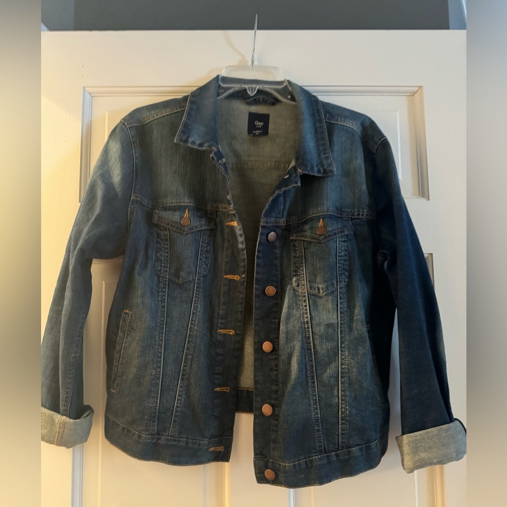 GAP Jean jacket, size large